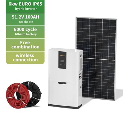 ONESUN viss vienā saules bateriju komplekti, 6kw 15kwh, vienkārša uzstādīšana